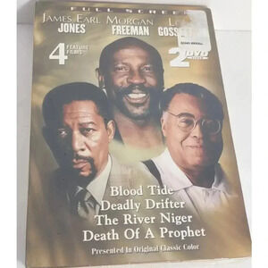 4 Classic Movie Sealed Box Set Morgan Freeman James Jones DVD